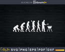 Funny Evolution BBQ Barbeque Svg Shirt Design Cut Files