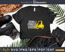 Funny Forklift Operator Zero Forks Given Svg Png Cricut Cut