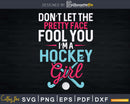 Funny Girl Ice Hockey Shirt I’m A Svg Png Dxf Cut Files