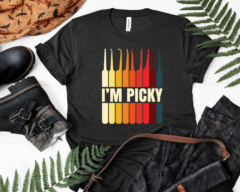 Funny I’m Picky Lock Picking Tools Svg Png Cricut Files