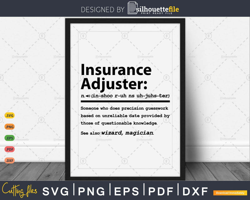 Funny Insurance Adjuster Definition Graduation