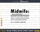 Funny Midwife Definition Graduation Gift