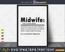 Funny Midwife Definition Graduation Gift