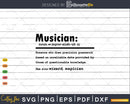 Funny Musician Definition Graduation Gift