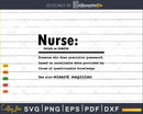 Funny Nurse Definition Graduation Gift