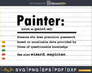 Funny Painter Definition Graduation Gift
