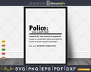 Funny Police Definition Graduation Gift