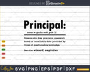 Funny Principal Definition Graduation Gift
