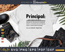Funny Principal Definition Graduation Gift