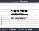 Funny Programmer Definition Graduation Gift