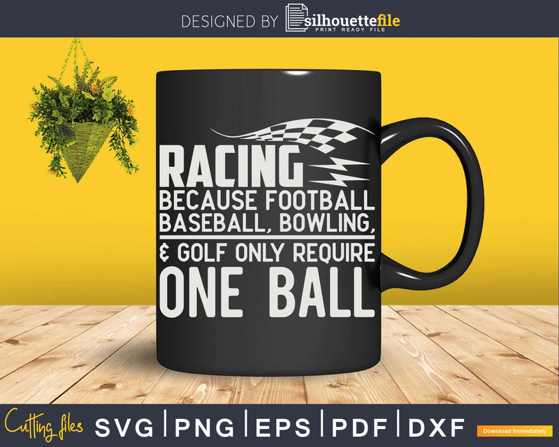 Funny Racing One Ball Race Drag Stock Png Svg Vector