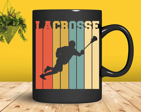 Funny Retro Vintage Style Lacrosse Svg Png Digital Cut Files