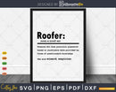 Funny Roofer Definition Graduation Gift