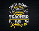 Funny Super Cool Geometry Teacher But Here I Am Killing