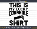Funny This Is My Cornhole Shirt Design Svg Dxf Png Cricut
