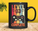 Level 3 Complete Funny Vintage Retro Gaming Celebrate 3rd