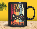 Level 4 Complete Funny Vintage Retro Gaming Celebrate 4th