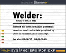 Funny Welder Definition Graduation Gift For Construction
