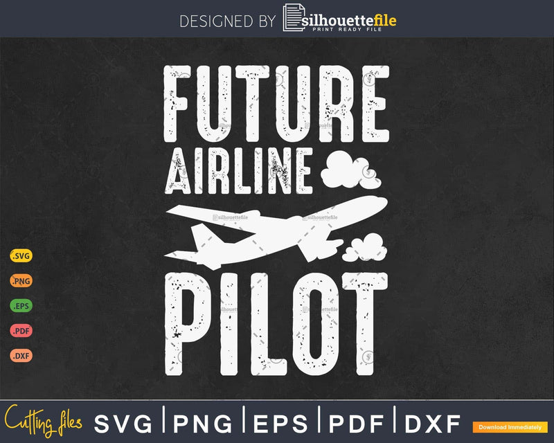 Future Airline Pilot Airplane