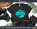 Future Diver Scuba Diving Svg Png Print Design