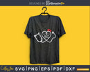 Future Nurse Stethoscope Heart svg cut ready to print files