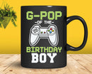 G-pop of the Birthday Boy Matching Video Game tshirt svg