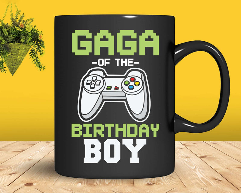 Gaga of the Birthday Boy Matching Video Game Svg Designs