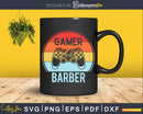 Gamer Barber Vintage 60s 70s Gaming Svg Png Dxf Cricut Files