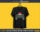Gaming Christmas SVG Video Game Controller Gamer Gift DXF