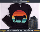 Goat Retro Style craft cut svg png digital cutting