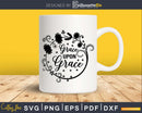 Grace Upon Christian Svg Design Cricut Printable Cut File