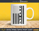 Grampy USA Flag 4th Of July Svg Png T-shirt Design