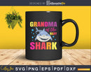 Grandma Of The Baby Shark Birthday Svg Printable Design