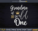 Grandpa of the Wild One Svg Cricut Printable Instant Cut