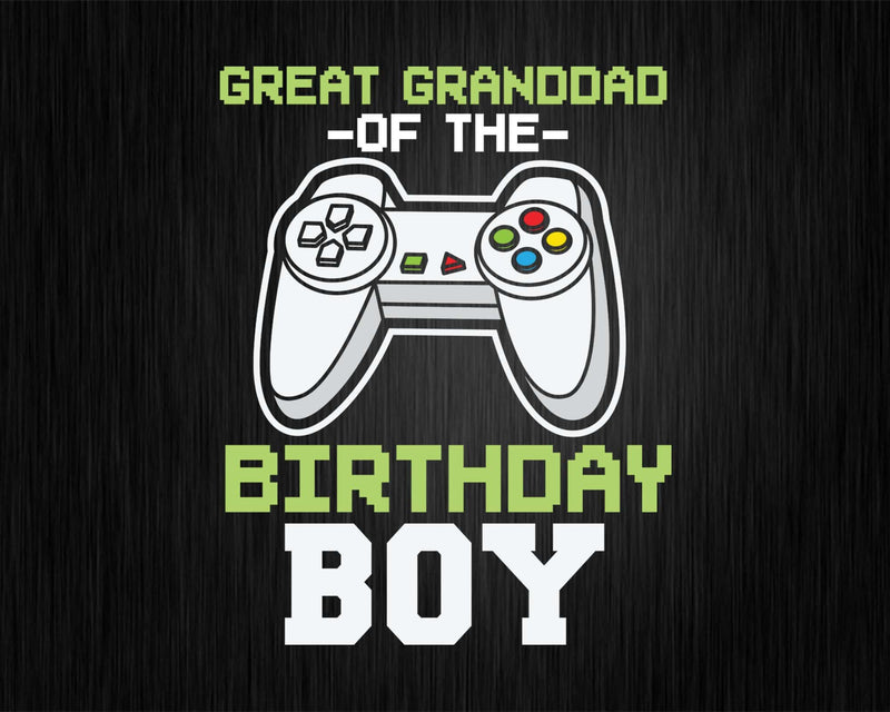 Great granddad of the Birthday Boy Matching Video Game