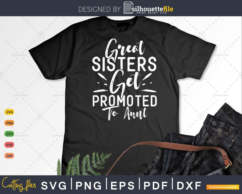 Great Sisters Get Promoted To Aunt