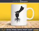 Guam GU Roots Home Native Map svg png digital cut cricut
