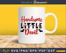 Handsome Little Devil svg craft cut files