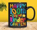 Happy 100th Day of Kindergarten Teacher or Student Svg Png