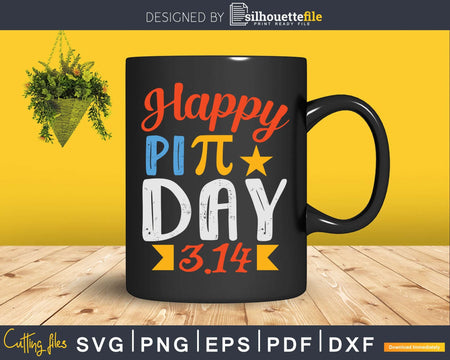 Happy Pi Day Math Symbol Svg Cricut Cutting File