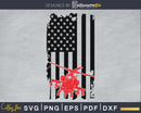 Helicopter Pilot Independence day Patriotic USA flag svg