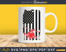 Helicopter Pilot Independence day Patriotic USA flag svg