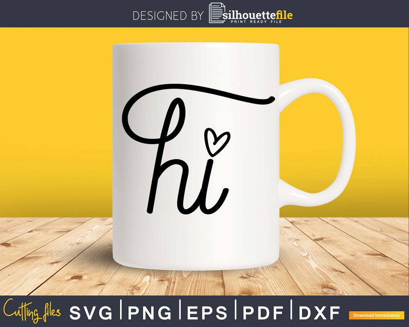 Coffee Cup Instant Digital Download Svg, Png, Dxf, and Eps Files