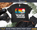 Hide & Seek World Champ Bigfoot Mountains svg designs cut