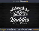 Hiking Mountains Adventure Buddies Svg Cricut Cut Files