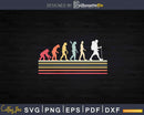Hiking Retro Style Evolution Svg Dxf Cut Files