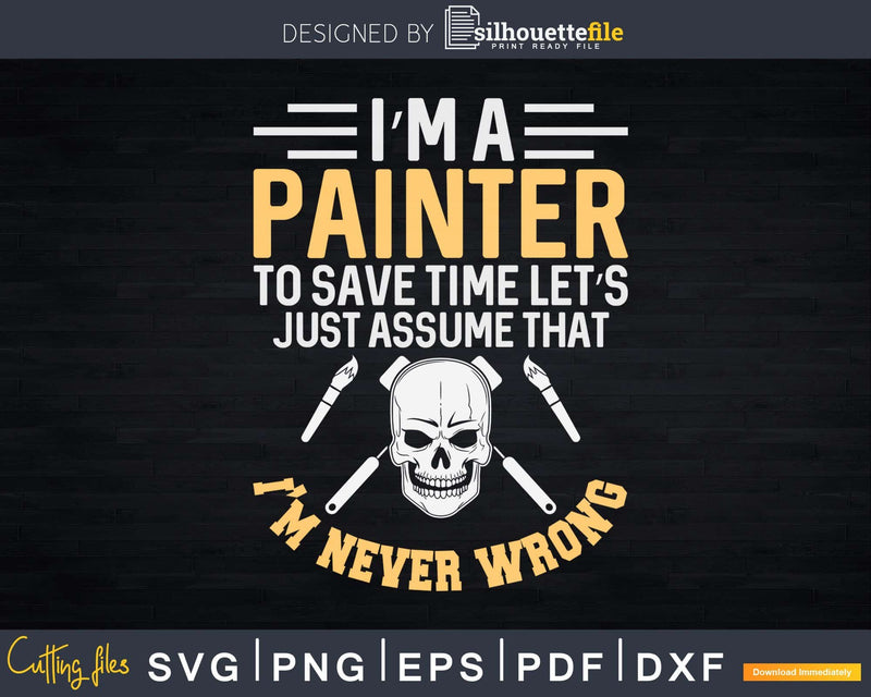 House Painter Varnisher Construction Svg Dxf Cut Files