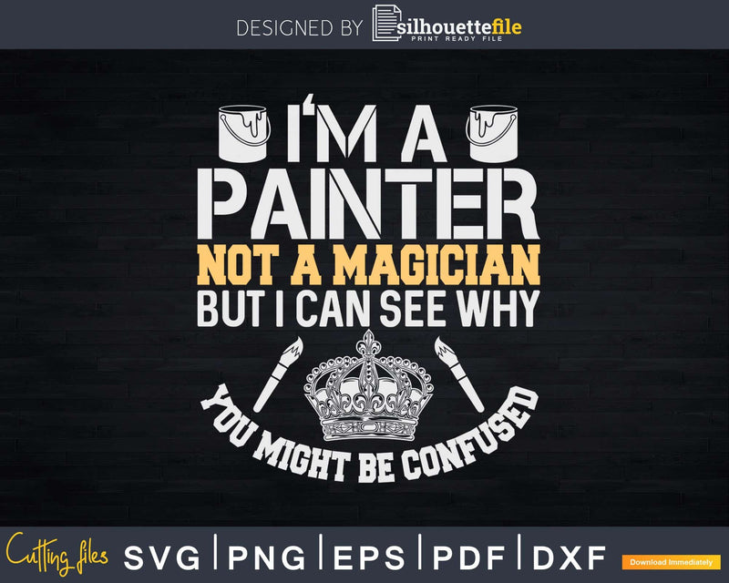 House Painter Varnisher Svg Dxf Cut Files