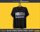Husband Daddy Protector Police American Flag Blue Line