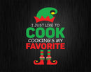 I Just Like To Cook Cooking’s My Favorite Svg Png Cricut